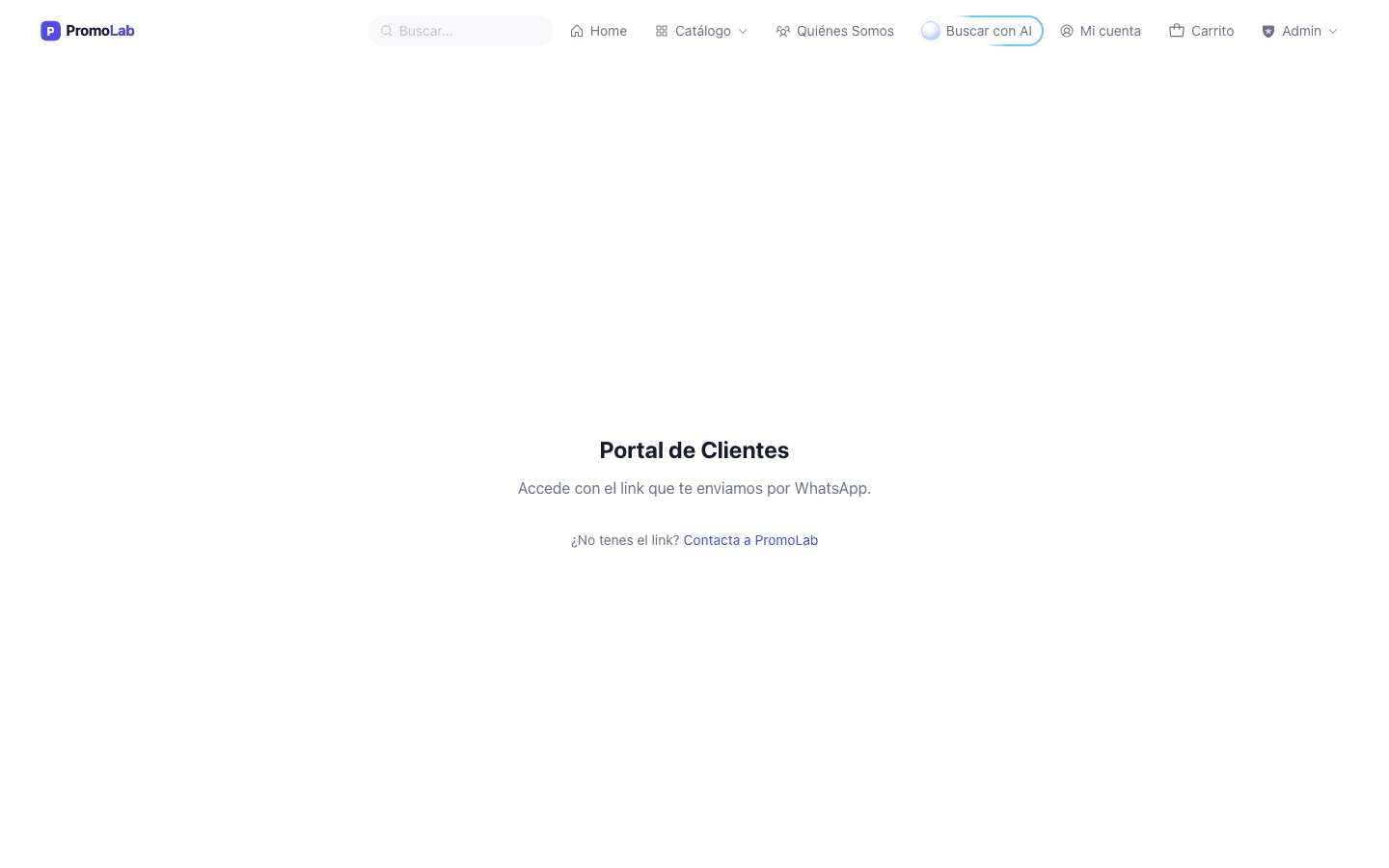 Portal de clientes